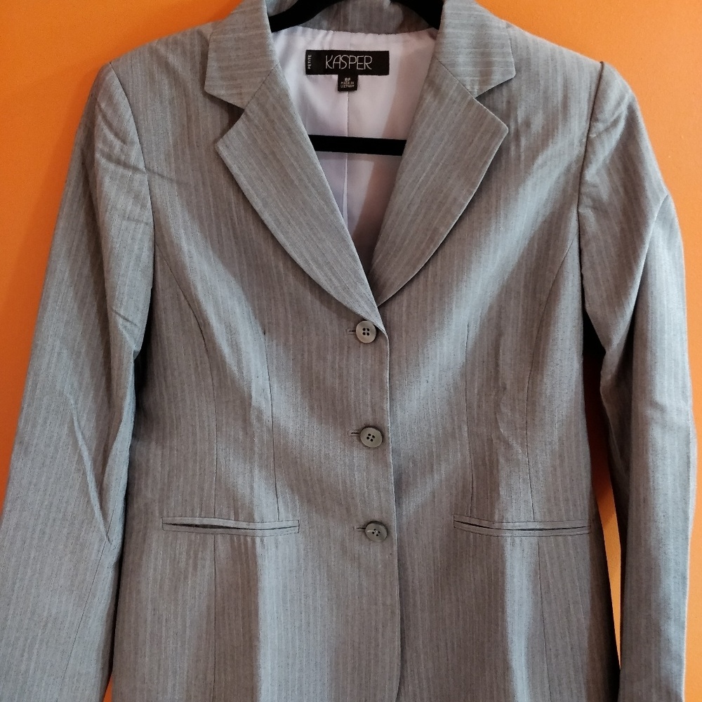 Shawl Pinstripe Jacket